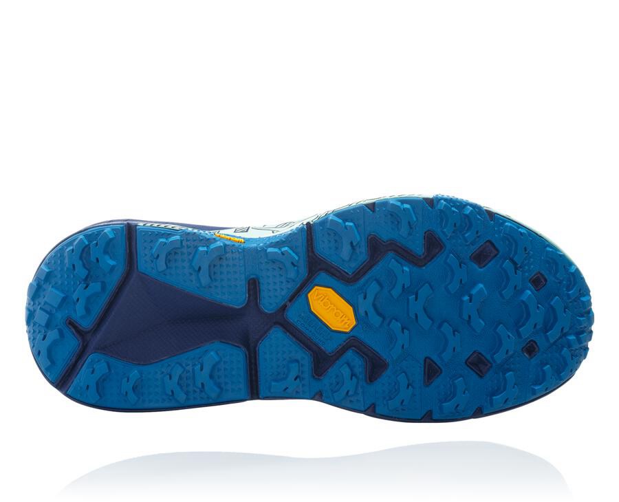 Hoka One One Womens Trail Shoes - Speedgoat 3 - Blue - VJNX06592